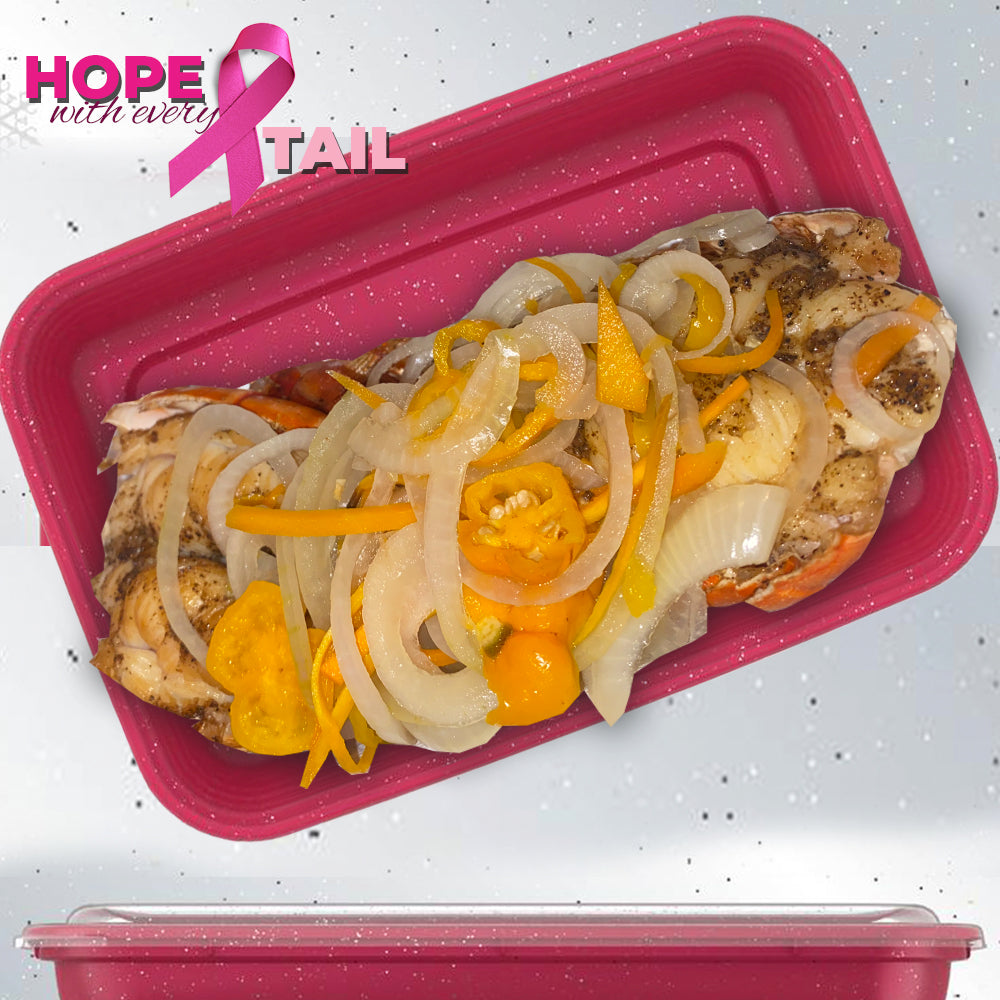 š“ Escovitch Lobster Fried in Coconut Oil